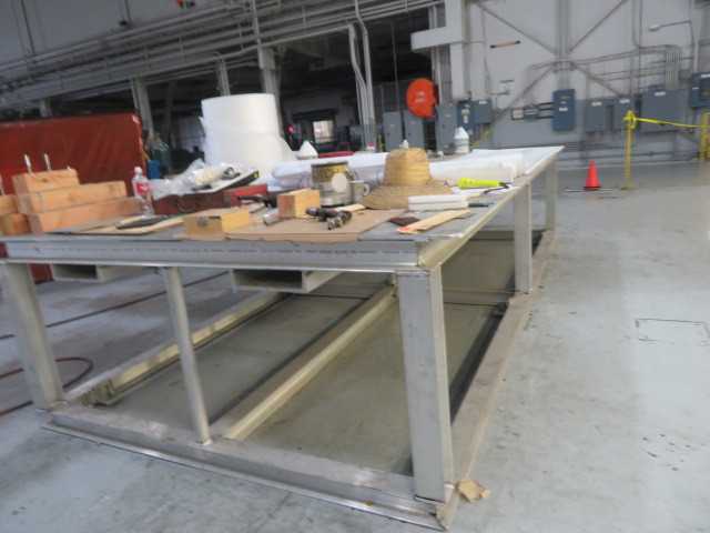 Large Heavy Duty Aluminum Precision Table, 90" X 180" - MISCELLANEOUS