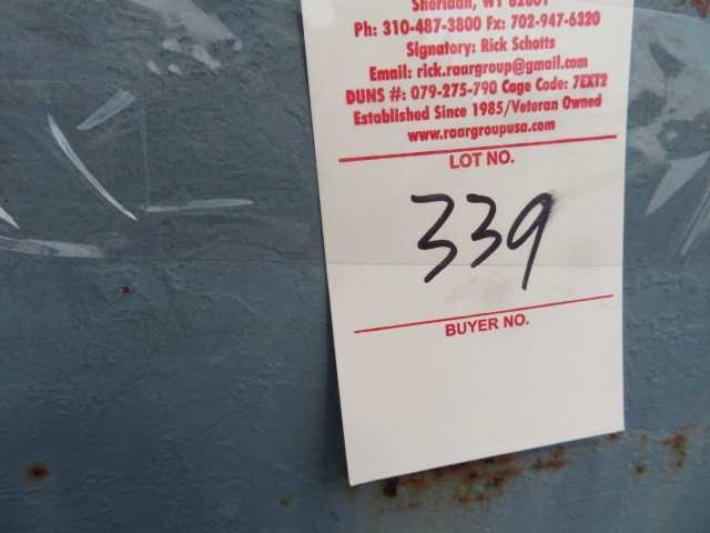 Metal Scrap Bin on Wheels - MISCELLANEOUS