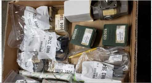 Indirect Material from the General Motors - DMAX facility - Moraine, OH - INDUSTRIAL PARTS