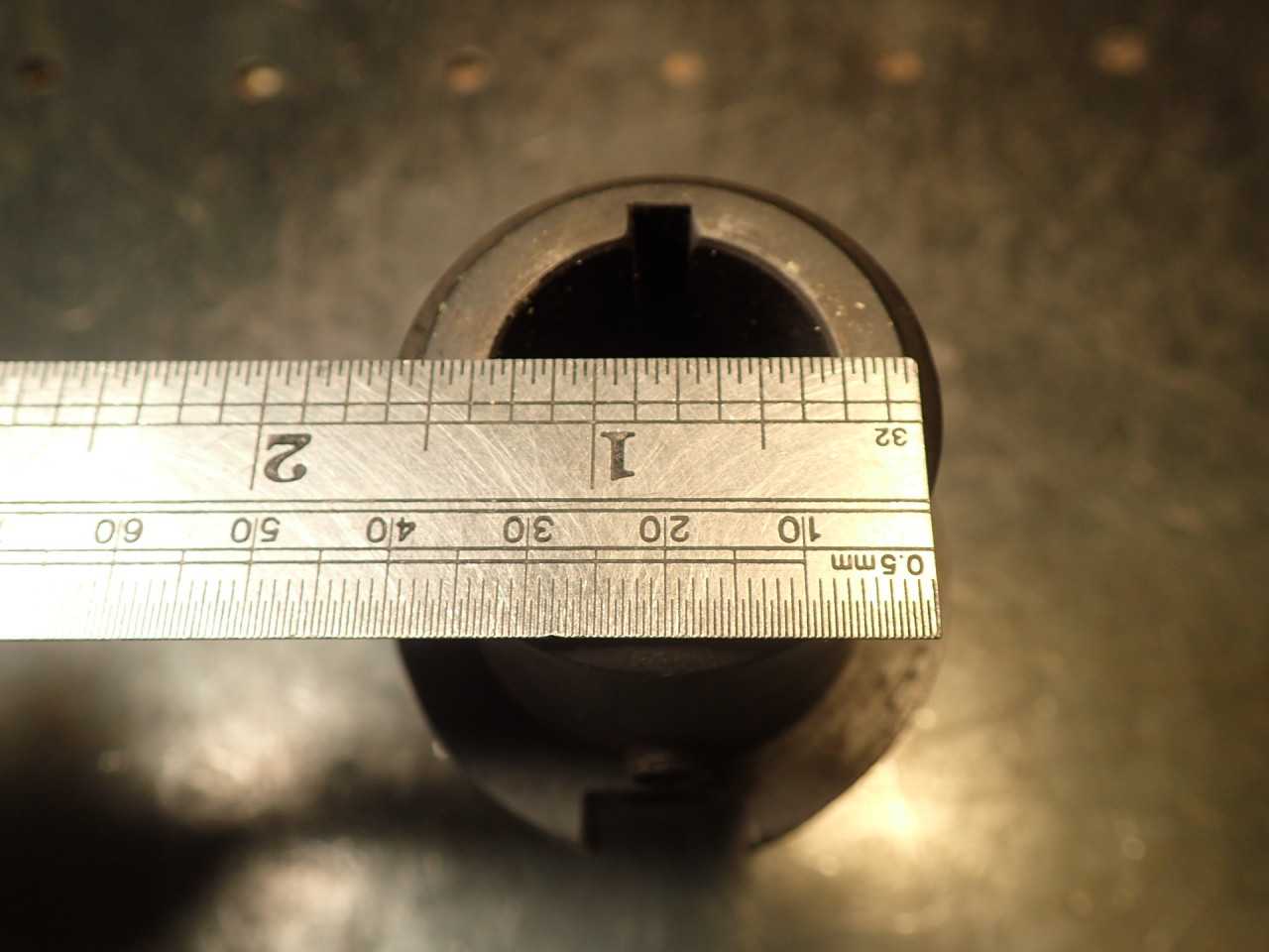 1-1/16" ACME Straight Shank End Mill Tool Holder: 2-3/8" Projection CAT-40 Shank - MACHINING ACCESSORIES & TOOLING