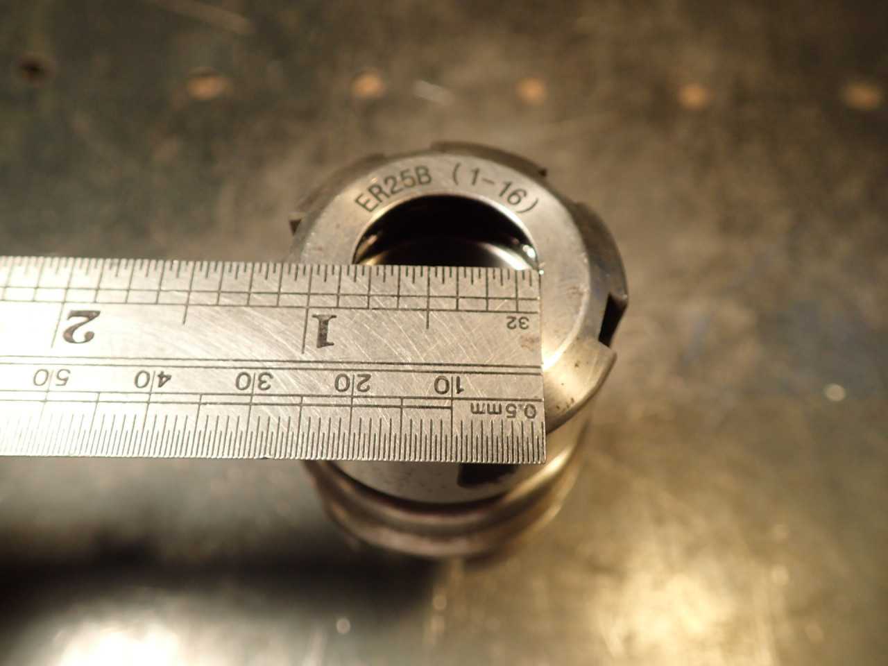 Techniks SYIC-16110 BT30xER25-60 ER-25 Collet Chuck: BT-30 Taper Shank - HOLEMAKING TOOLS