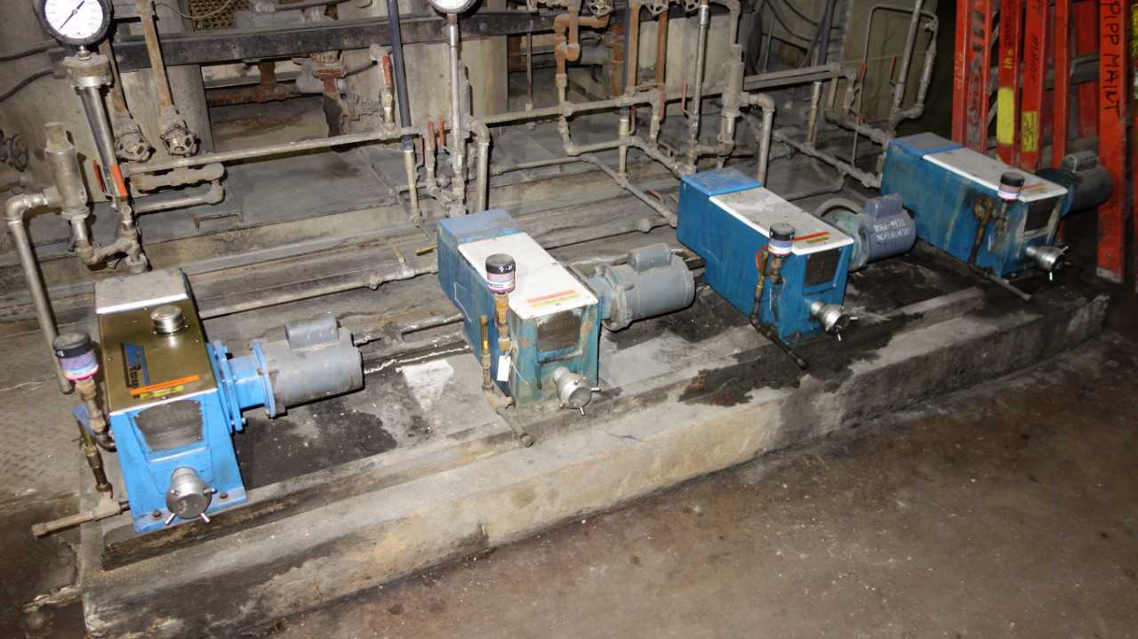 LOT OF 12 MILTON ROY METERING PUMPS 1HP 230/460V - MISCELLANEOUS