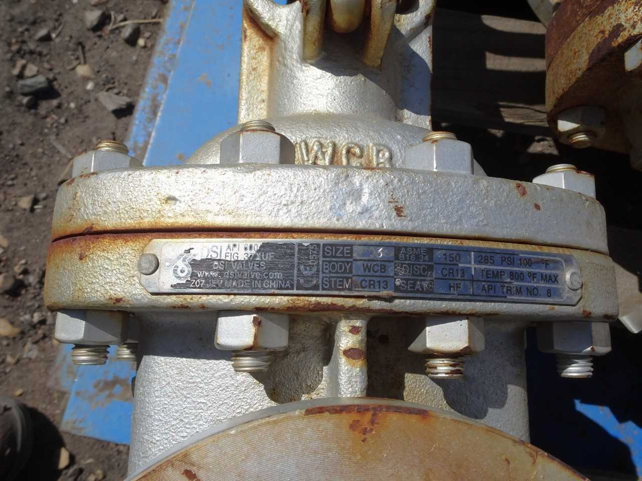 Bonney Forge & DSI 3" Gate valves - full pallet - VALVES