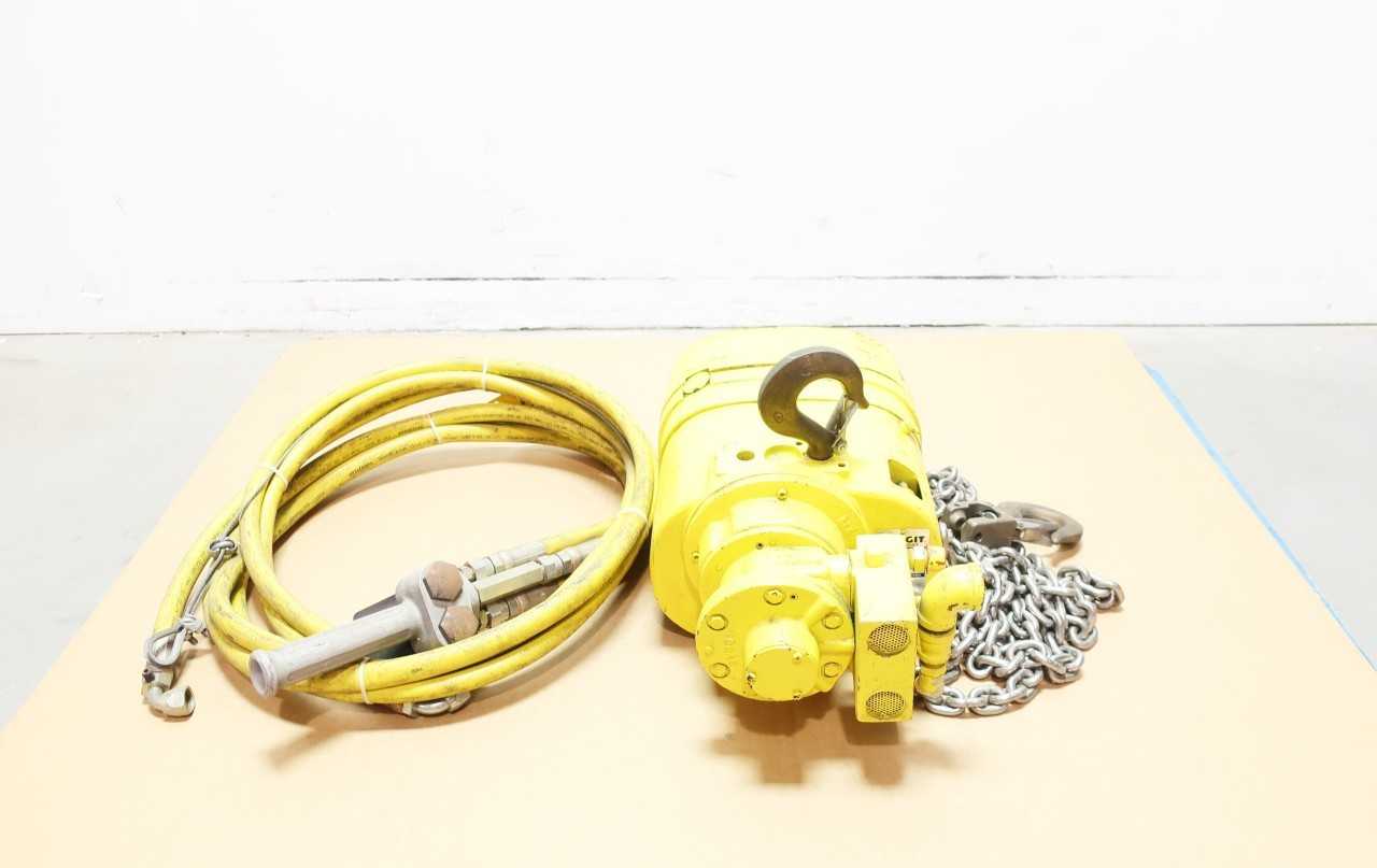 BUDGIT BAH5016 PNEUMATIC HOIST 1/2 TON - LIFTING EQUIPMENT