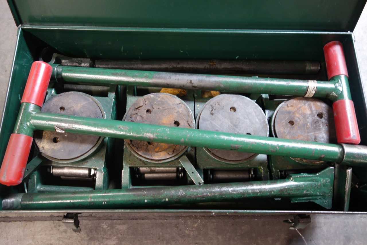Hillman Rollers Deluxe set of machine rollers - ELECTRIC POWER TOOLS