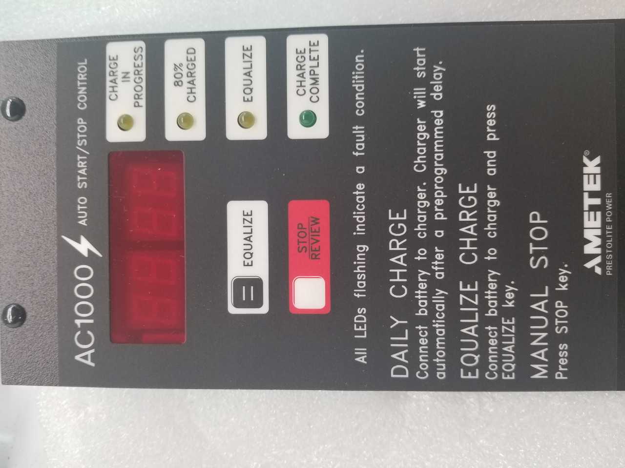 AMETEK - AC1000 AUTO START / STOP (QTY 13) - ELECTRICAL COMPONENTS
