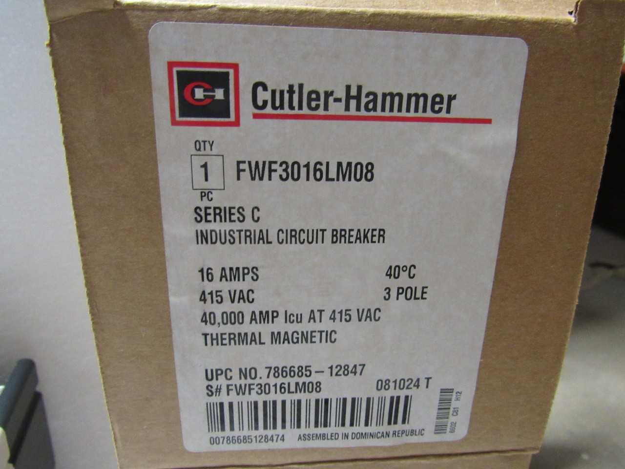 Eaton Circuit Breakers - CIRCUIT BREAKERS