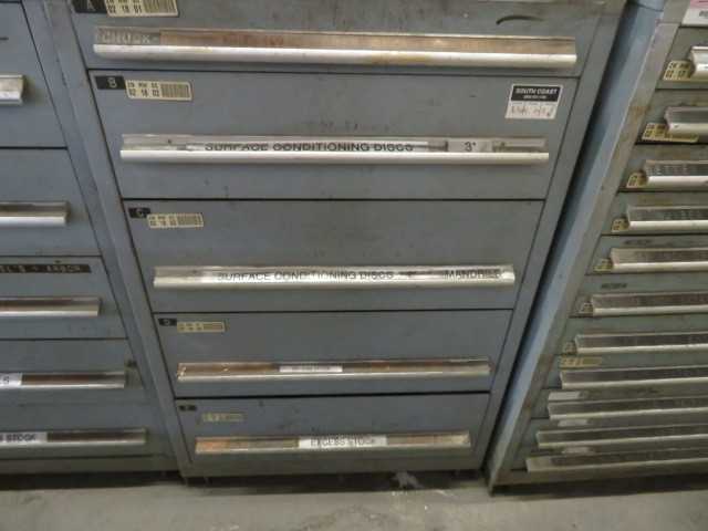 5 Drawer Vidmar Cabinet with Contents - MISCELLANEOUS