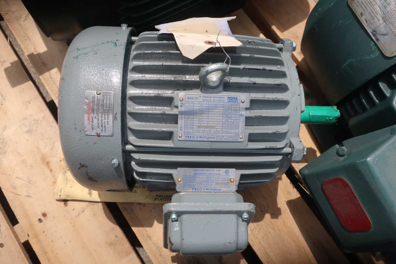 WESTINGHOUSE MOTOR EP00545 AEHH8N 7HP 575V 184T 1745RPM 3PH - ELECTRIC MOTORS