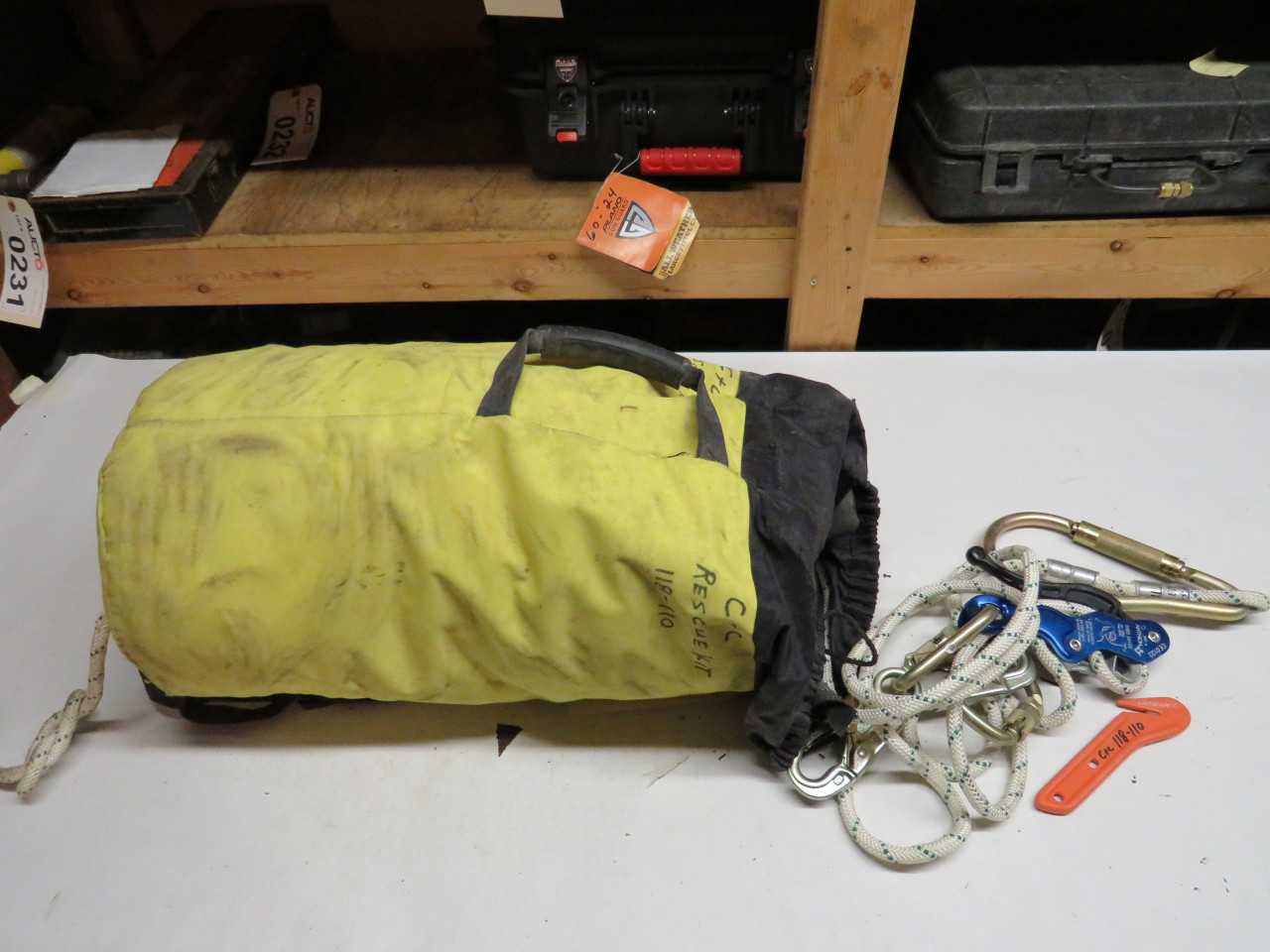 RESCUE KIT - ANTHRON DSD 30+25 30 TO 150 KG 200 M ROPE HARNESS - SAFETY EQUIPMENT