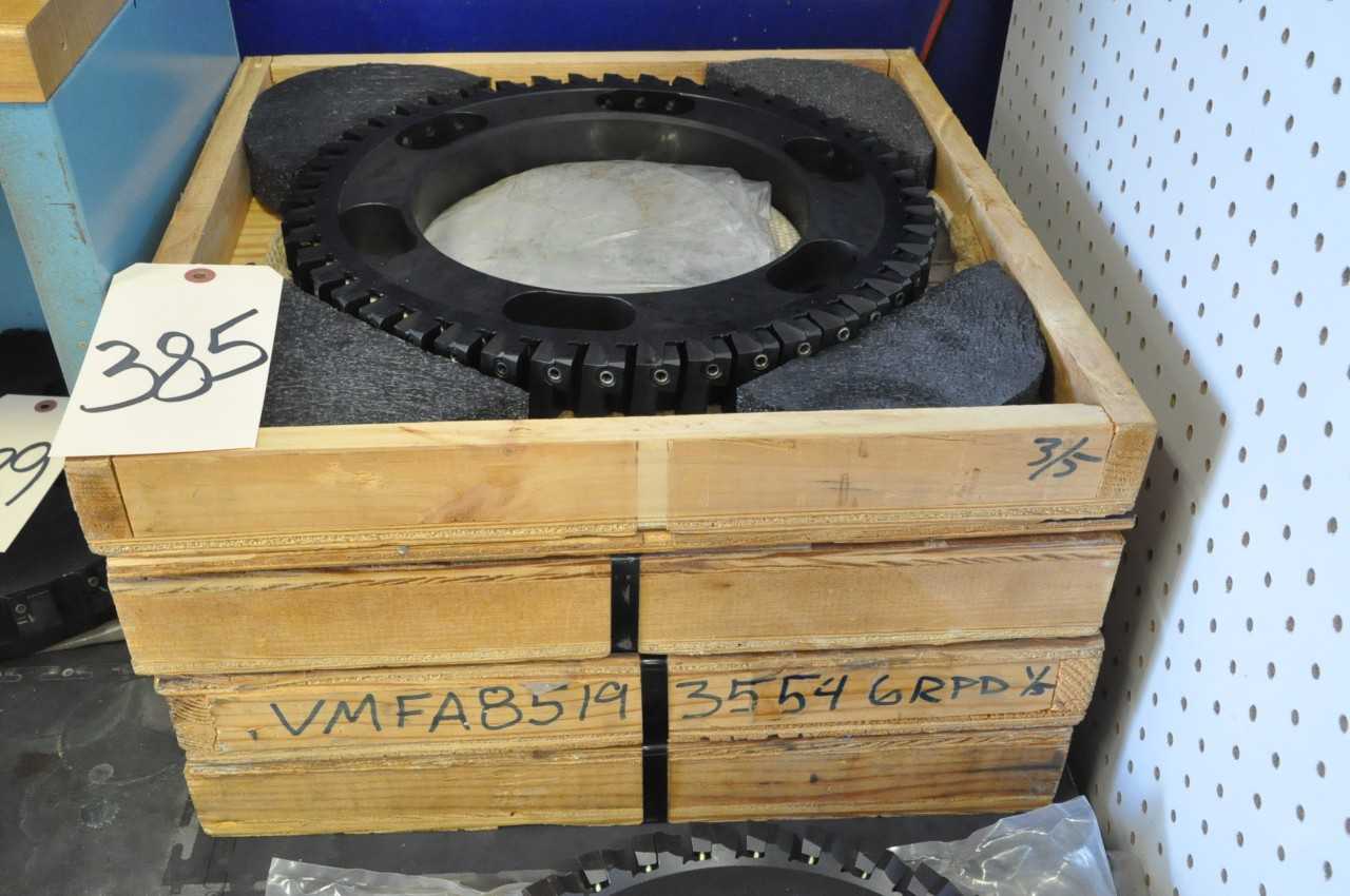Lot-(4) Insert Type Face Cutters in Wood Boxes - ELECTRIC POWER TOOLS