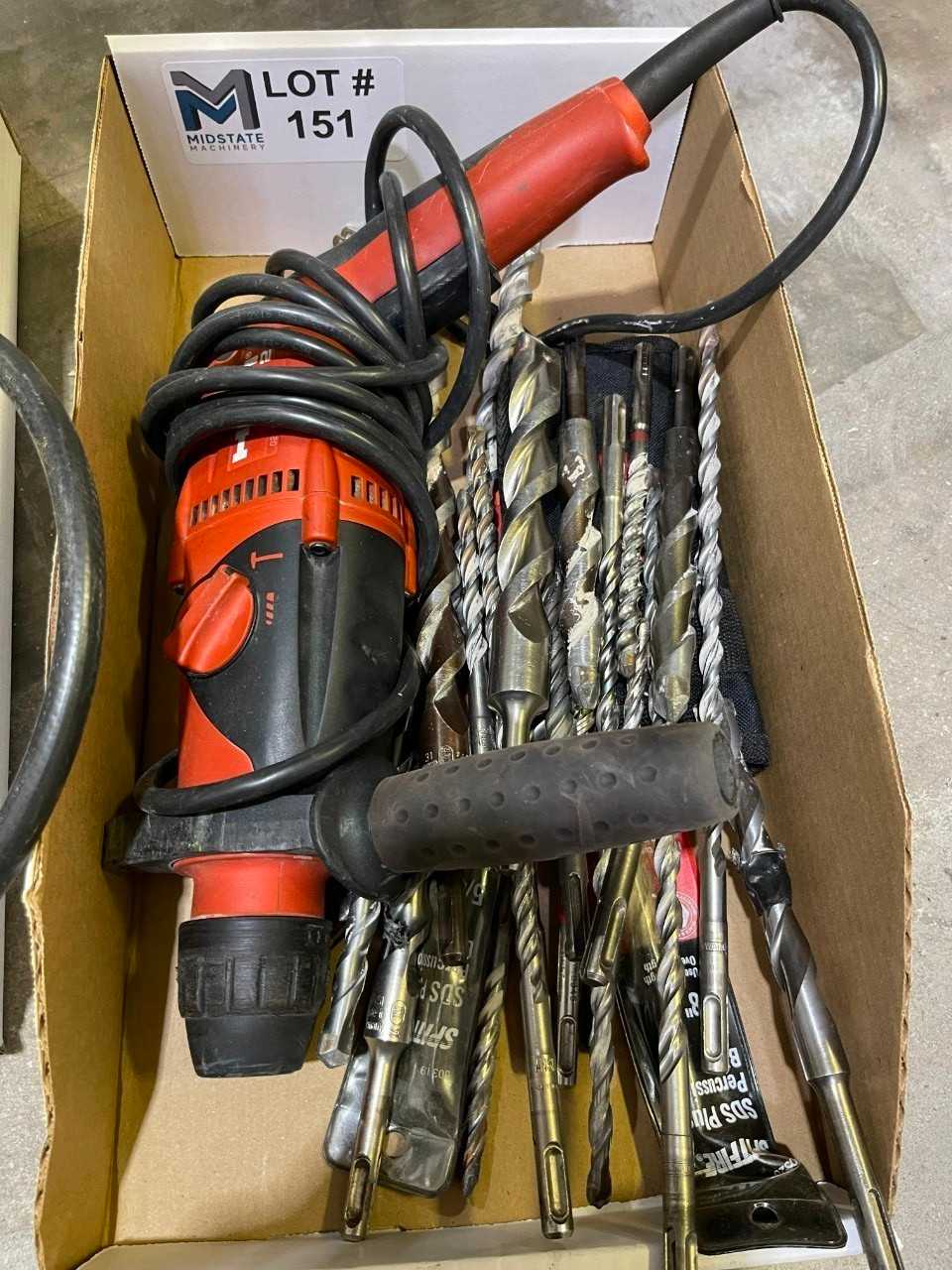 Hilti Roto Hammer w/ bits - ELECTRIC POWER TOOLS