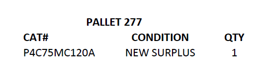 Siemens P4C75MC120A Panelboard - ELECTRICAL COMPONENTS
