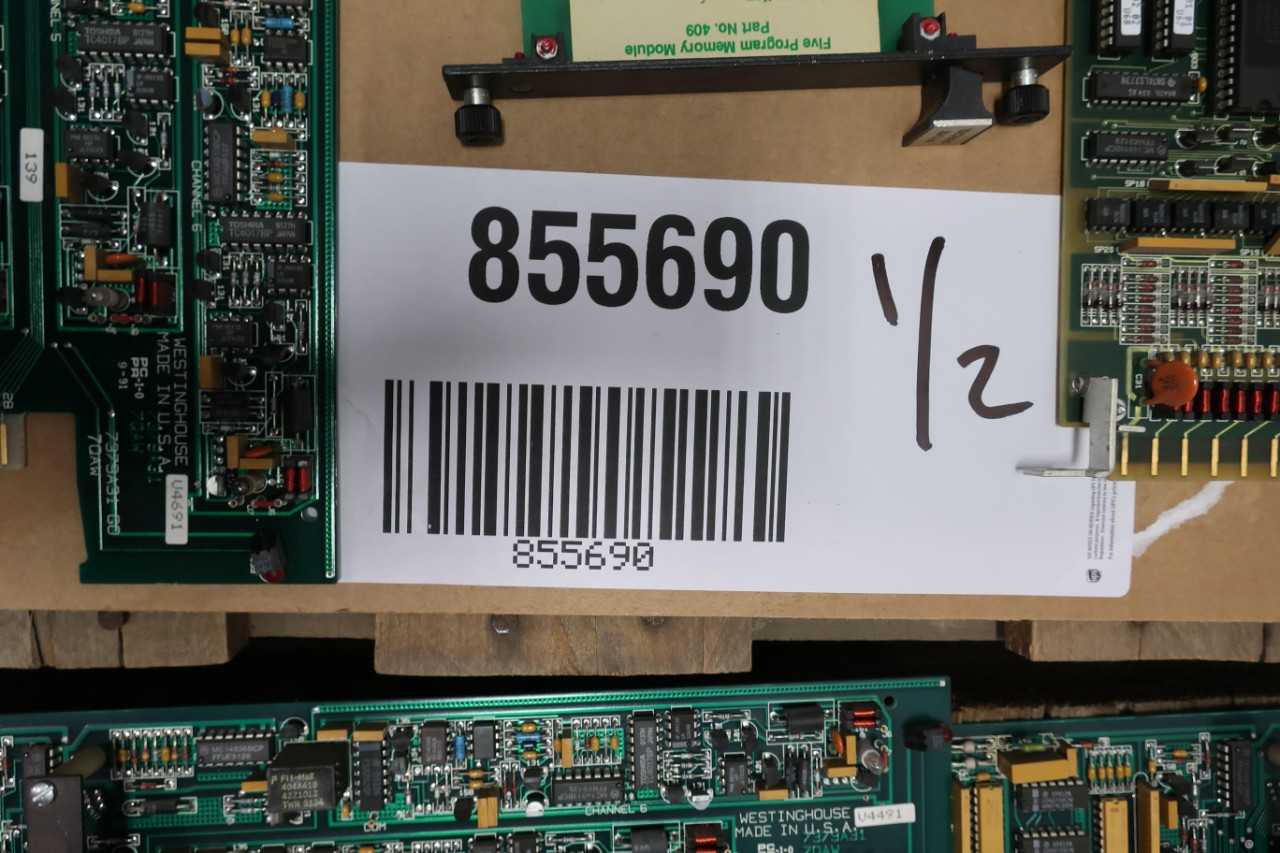 2 PALLETS OF WESTINGHOUSE PCBS - ELECTRICAL COMPONENTS