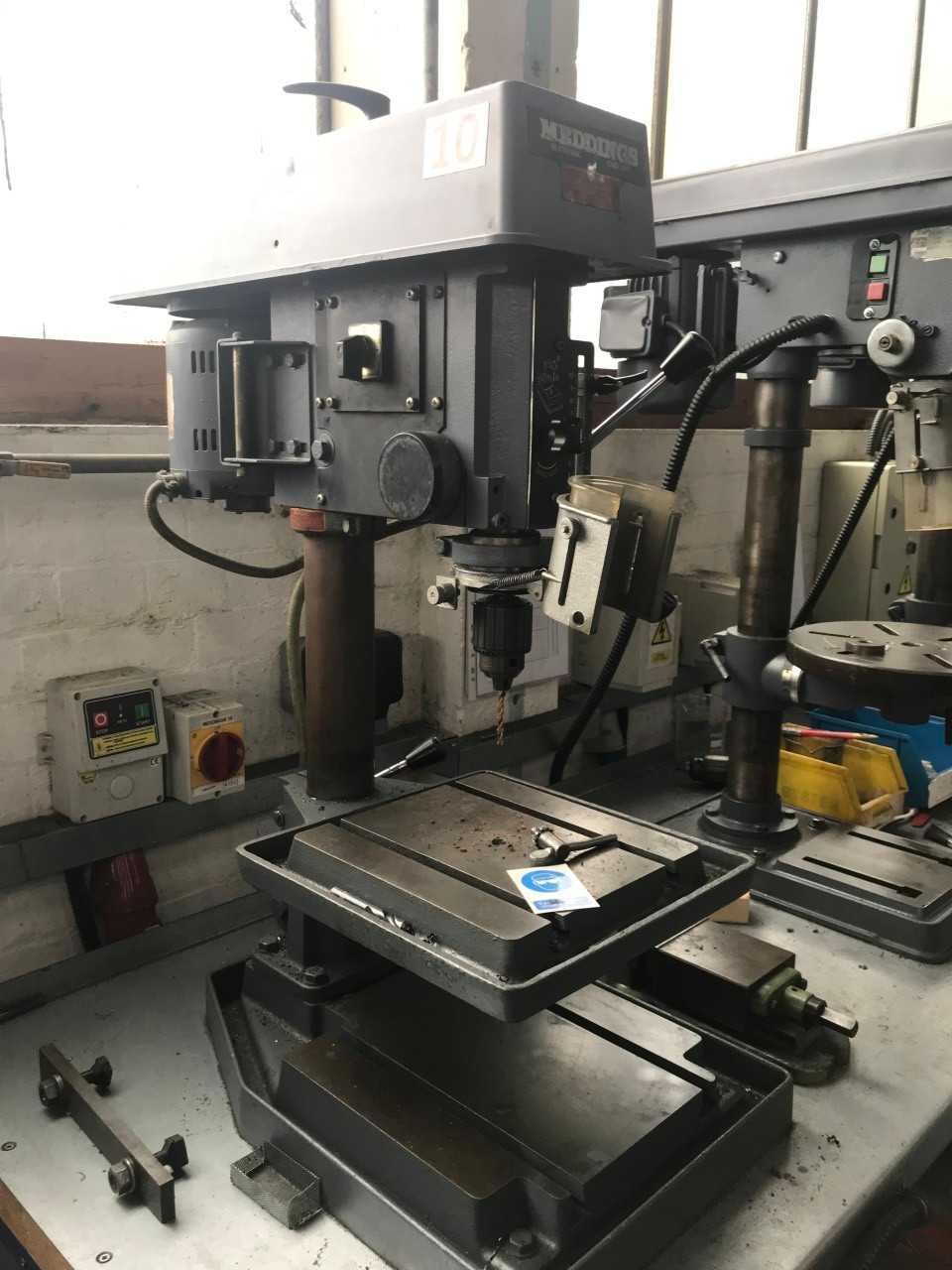 Meddings Pillar Drill - 3 phase - UPRIGHT DRILL PRESSES