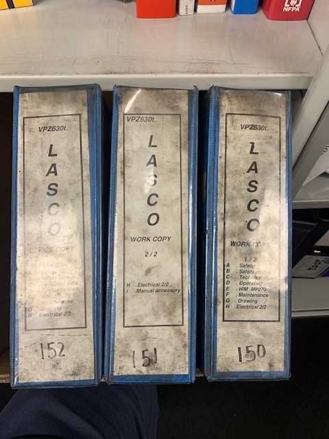 630 tonne Lasco Hydraulic Press - PRESSES
