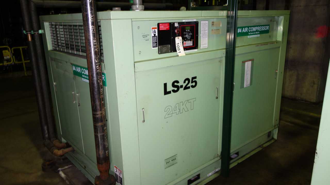 SULLAIR LS25-150 AIR COMPRESSOR 200HP 55K HOURS - AIR COMPRESSORS