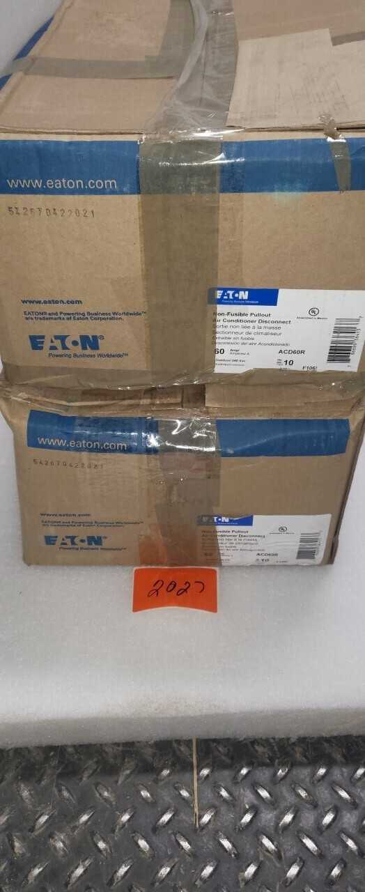 NEW SURPLUS ACD60R - DISCONNECT SWITCHES