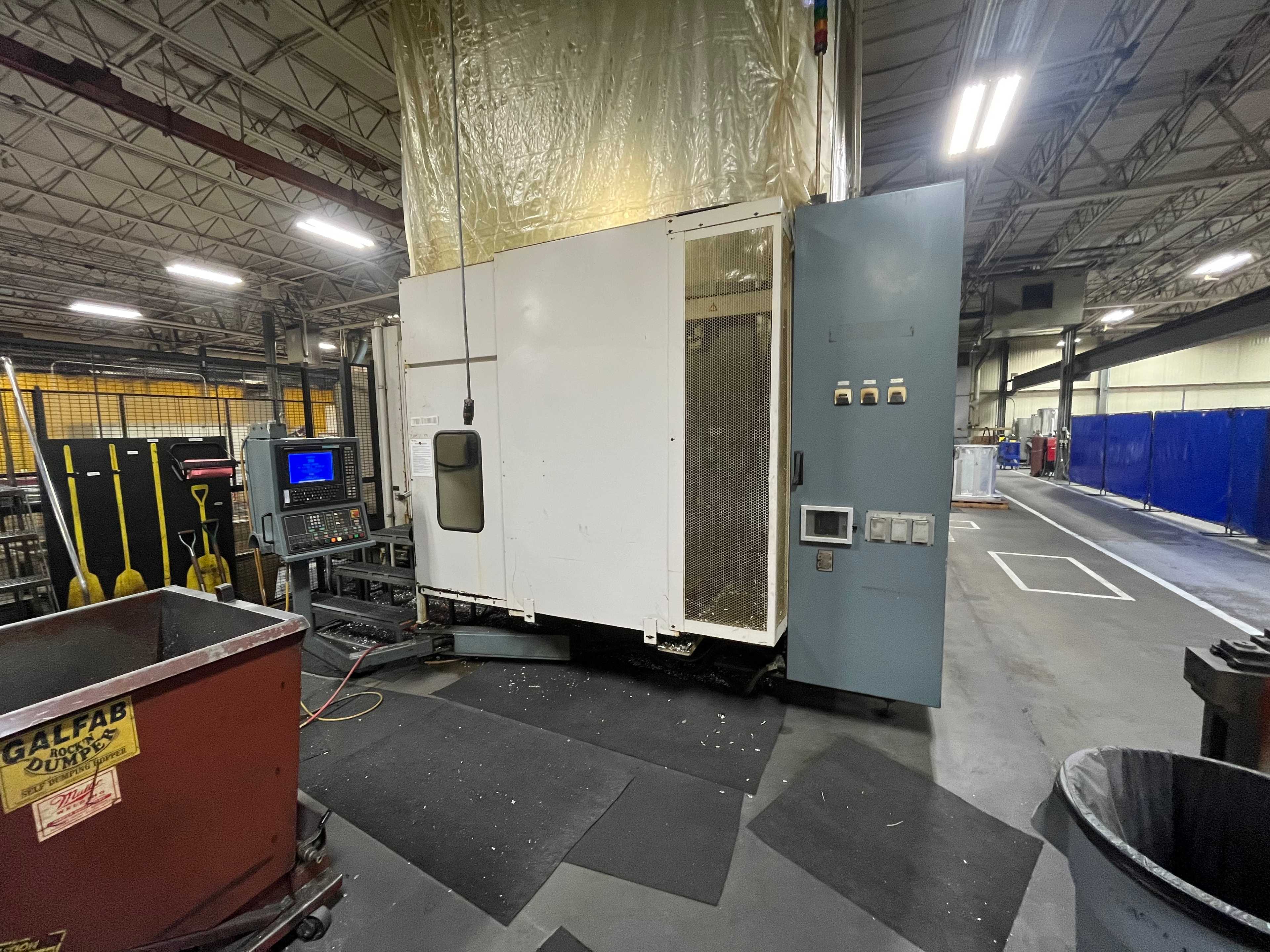 1995 Cincinnati Milacron T-35 5 Axis Horizontal Machining Center w/Siemens Acramatic 950 Control - CNC MACHINING CENTERS