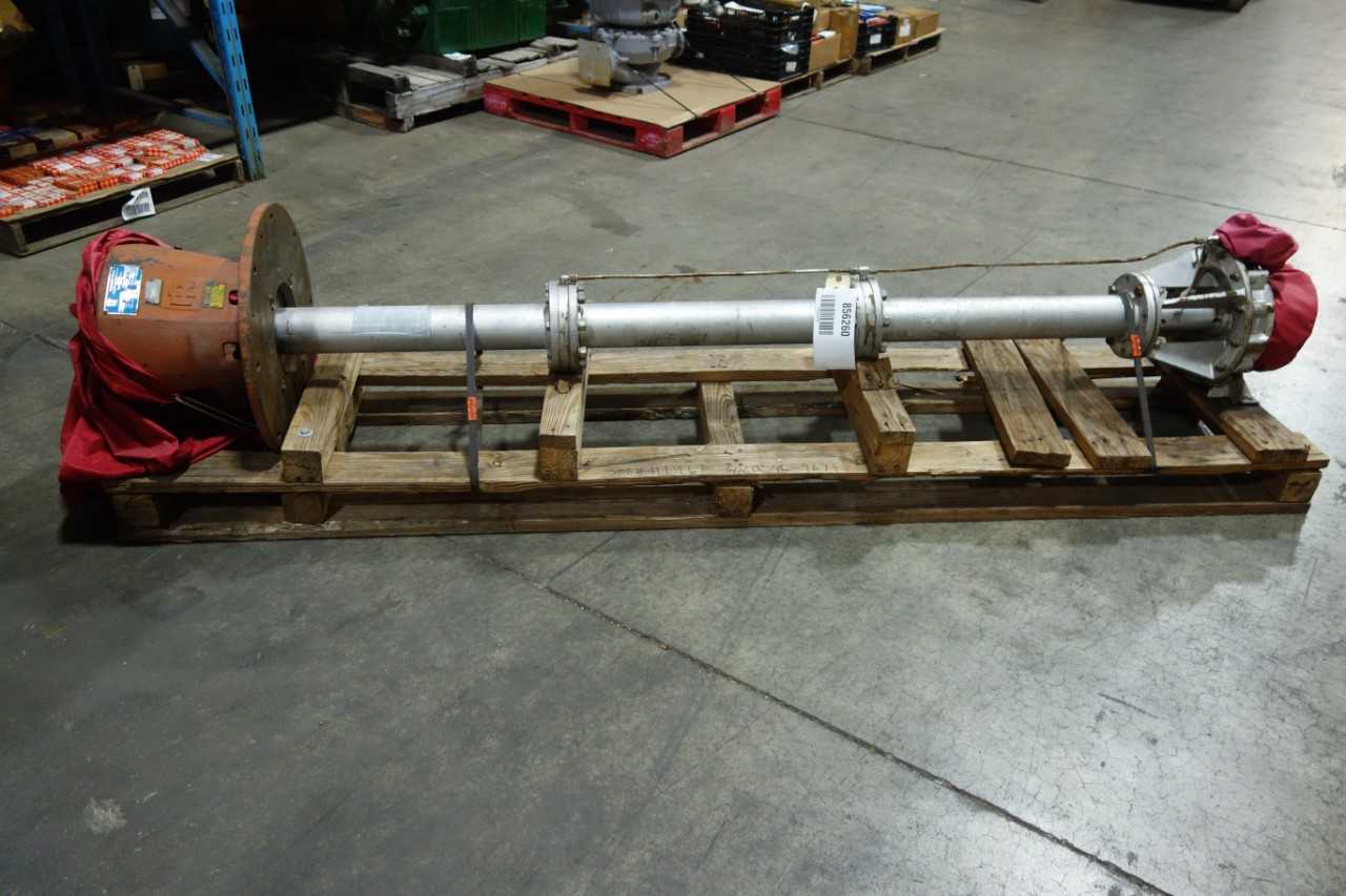 INGERSOLL-RAND EHC VERTICAL IMMERSION LUBE OIL PUMP - PUMPS