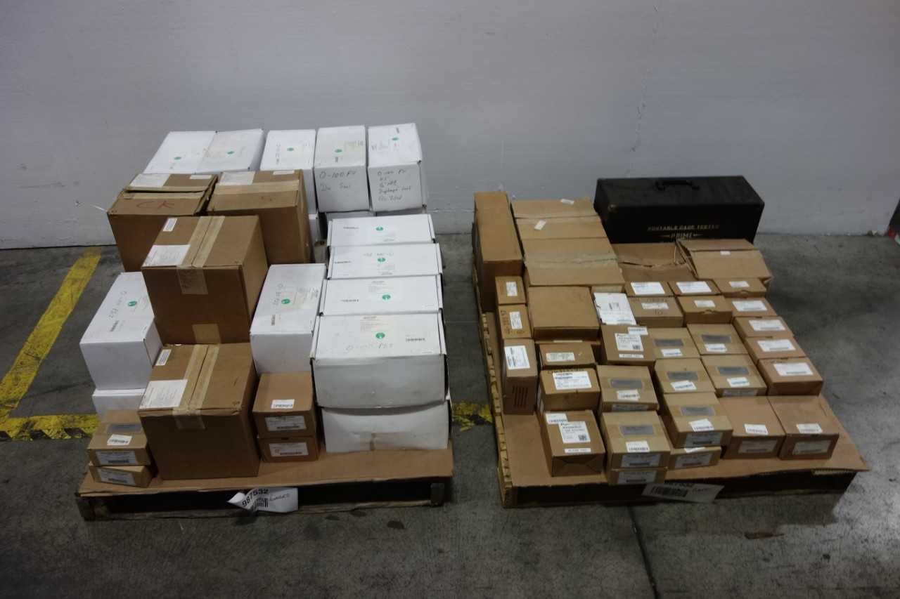 2 PALLETS OF ASSORTED GAUGES - INSTRUMENTATION