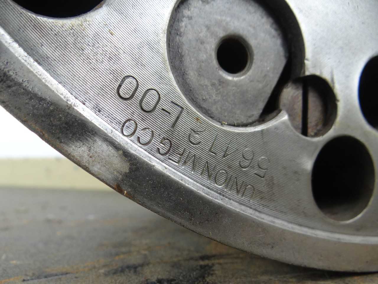 UNION MFG 12 INCH 4 JAW LATH CHUCK - HOLEMAKING TOOLS