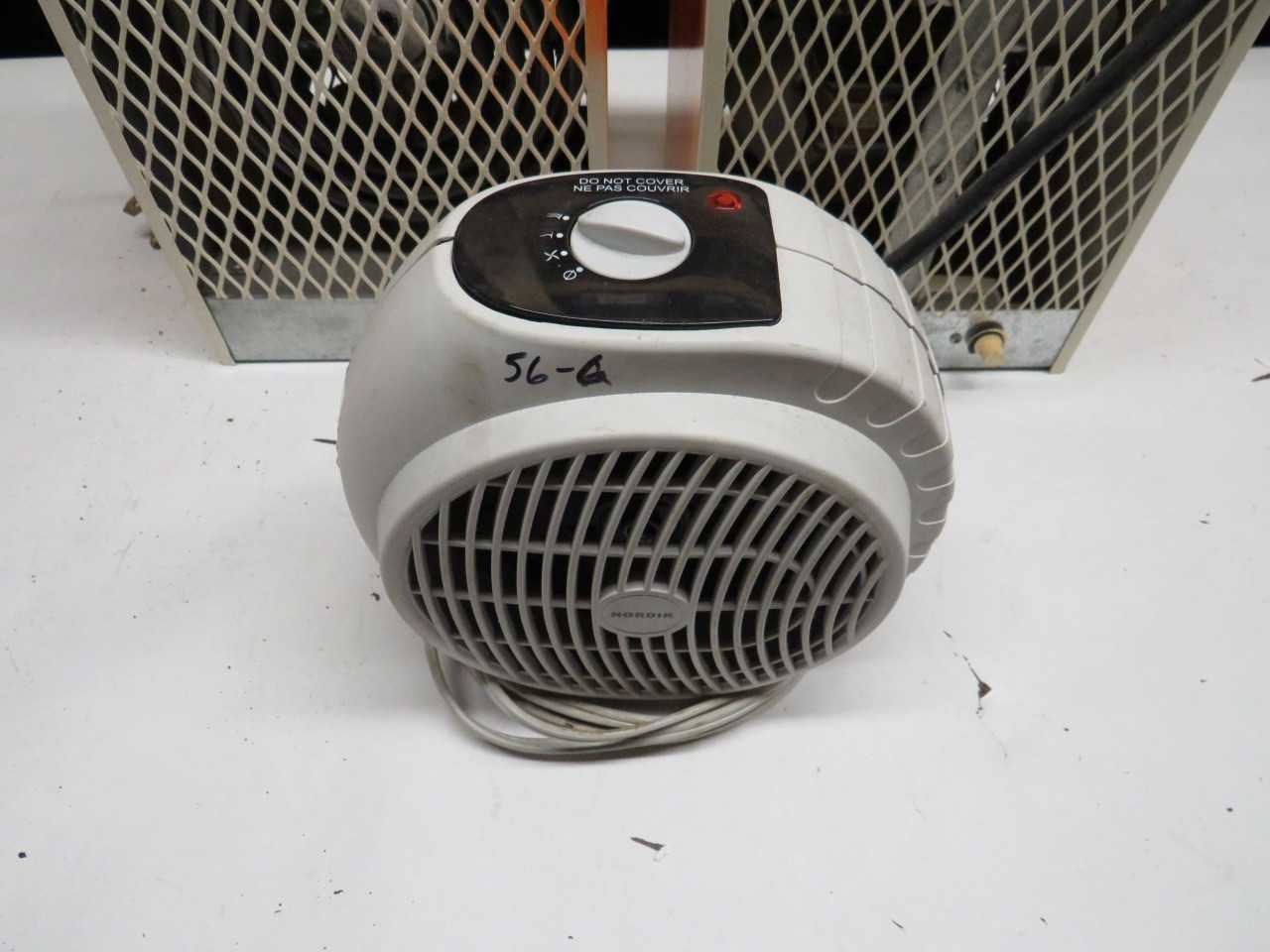 LOT OF 3 HEATING DEVICES - 2X OUELLET CH003, 1X NORDIK HFQ15 - INDUSTRIAL PARTS