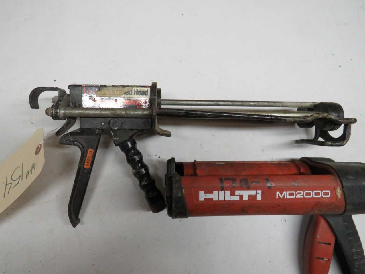 LOT OF 2 ASSORTED EPOXY INJECTORS - HAND TOOLS