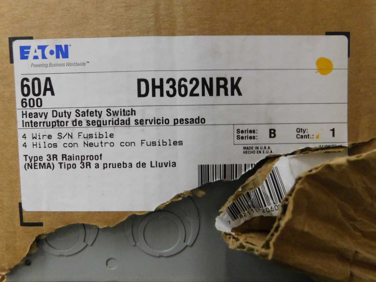 Lot of 2 Disconnect Switches - DISCONNECT SWITCHES