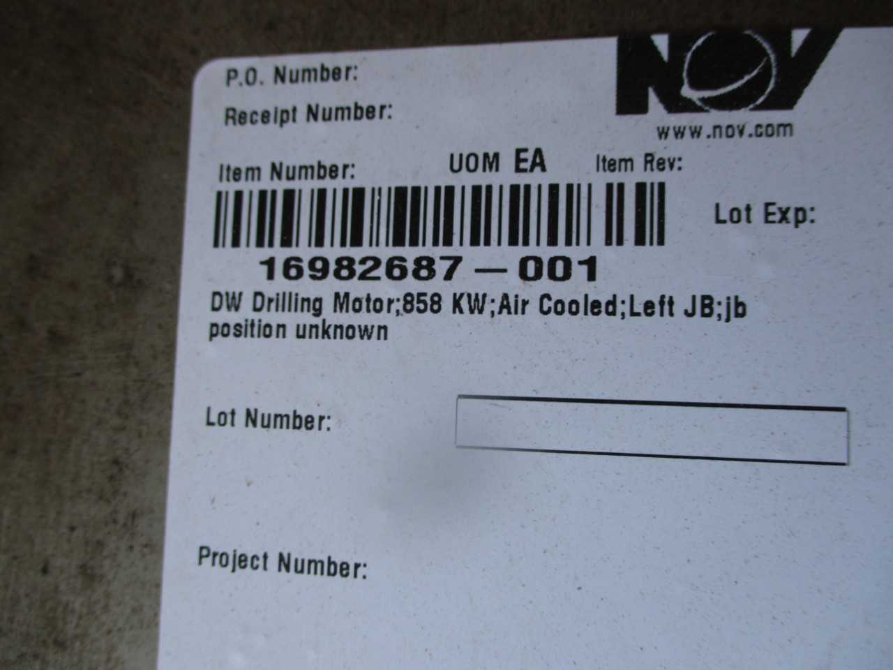 General Electric 5GEB22A5 AC Electric Motor - Left Hand JB ( UNUSED) QTY 1 - ELECTRIC MOTORS