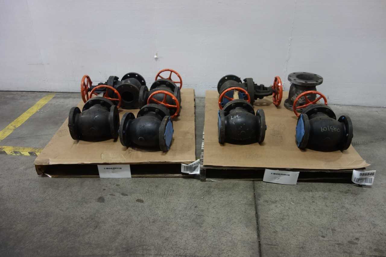 2 PALLETS OF ASSORTED GLOBE VALVES - GLOBE VALVE