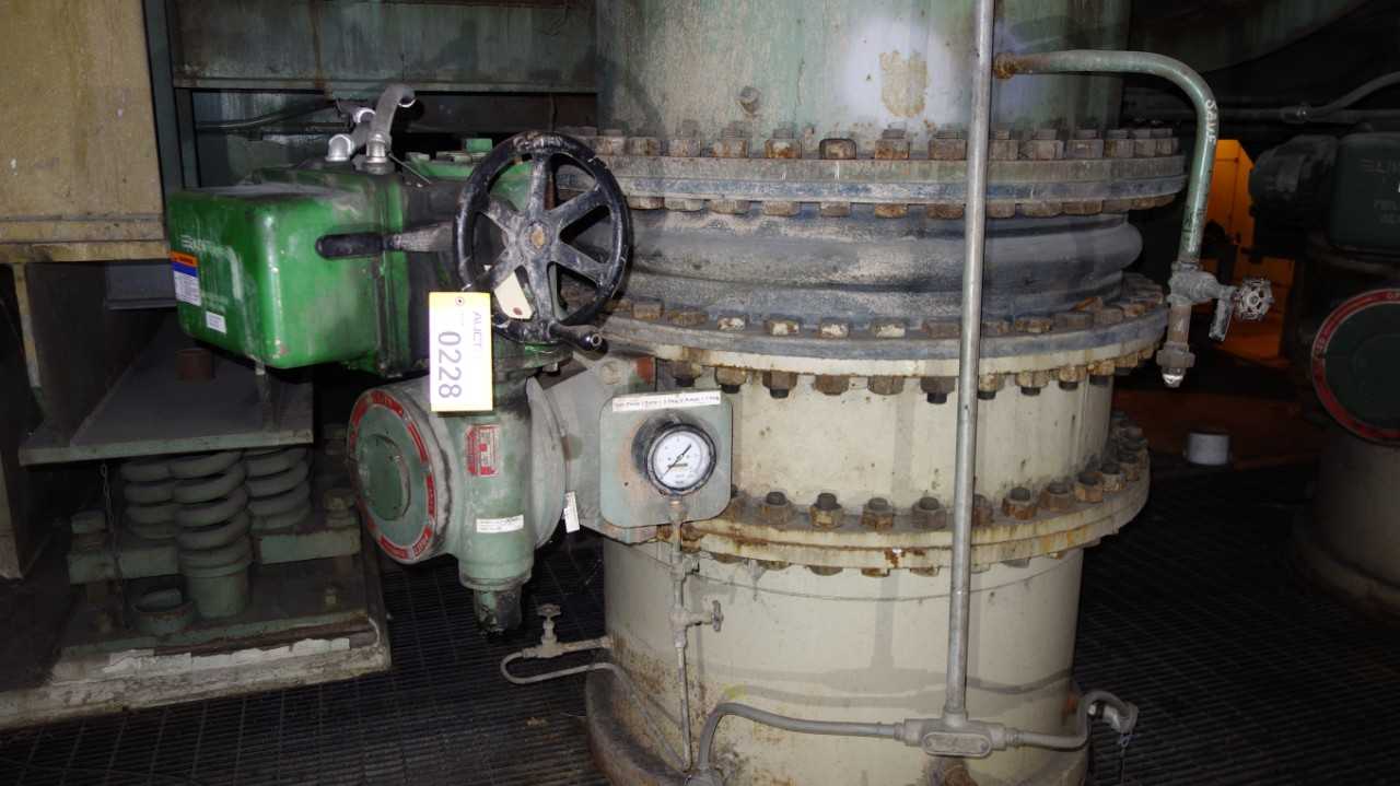 LIMITORQUE SMA 3BH MANUAL BUTTERFLY VALVE - VALVES