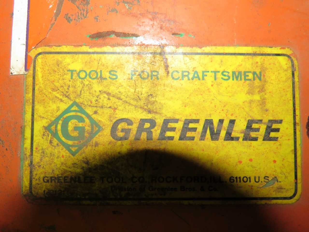 GREENLEE 1820 WIRE CABLE STRIPPER KIT - ELECTRIC POWER TOOLS