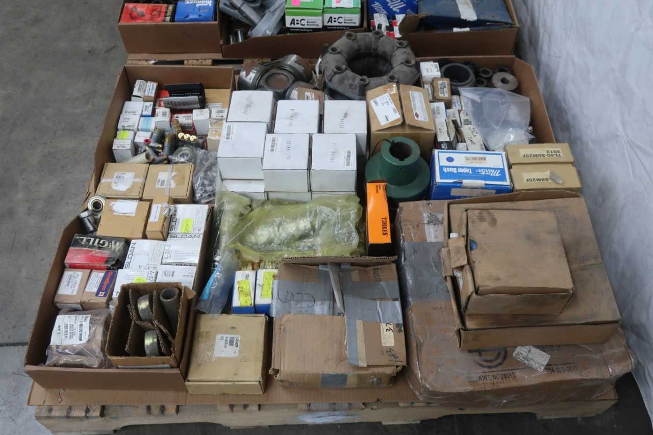 2 PALLETS OF ASSORTED POWER TRANSMISSION REPLACEMENT PARTS - POWER TRANSMISSION