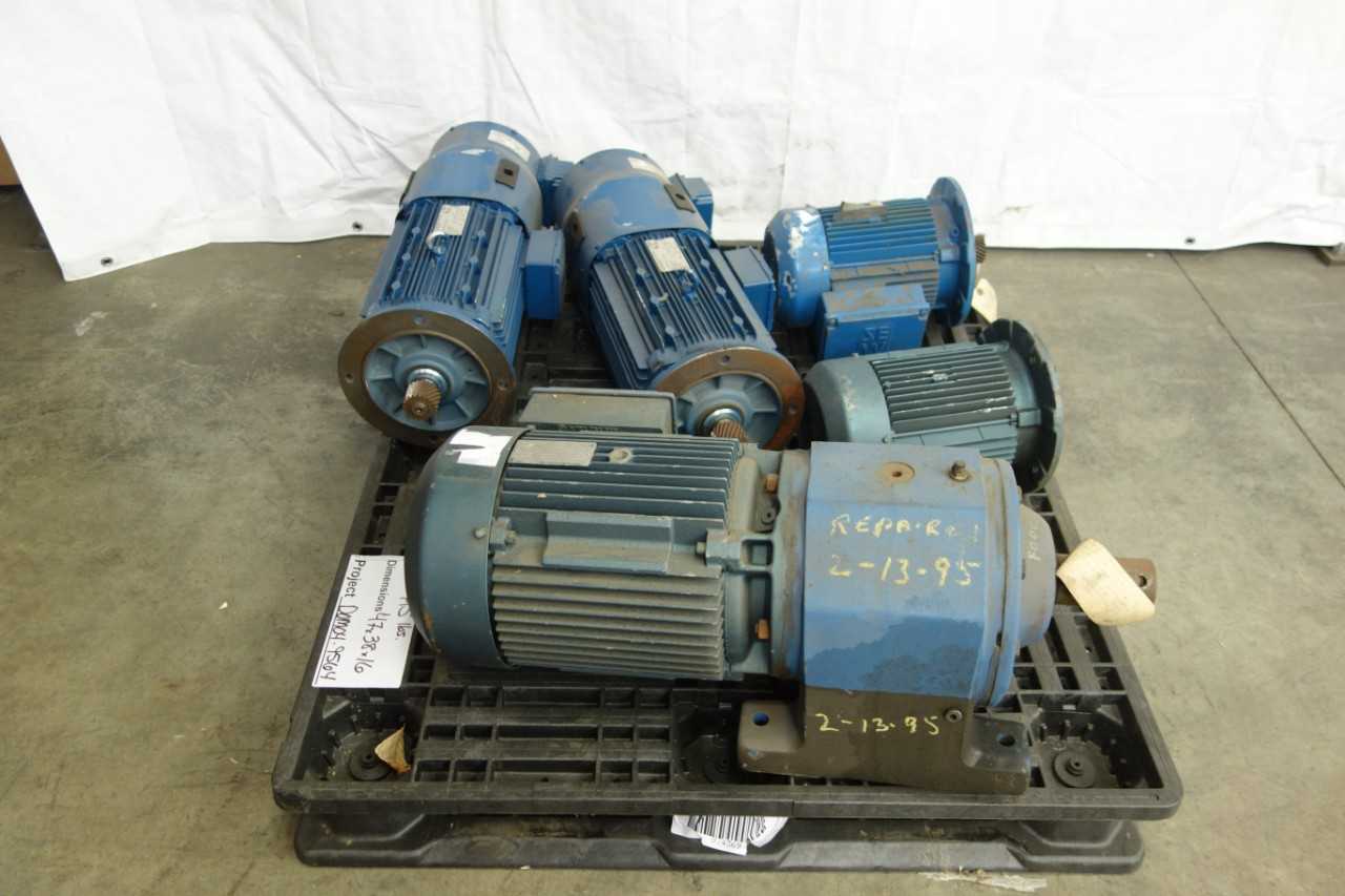 PALLET OF ASSORTED SEW-EURODRIVE GEAR MOTORS - GEAR REDUCERS