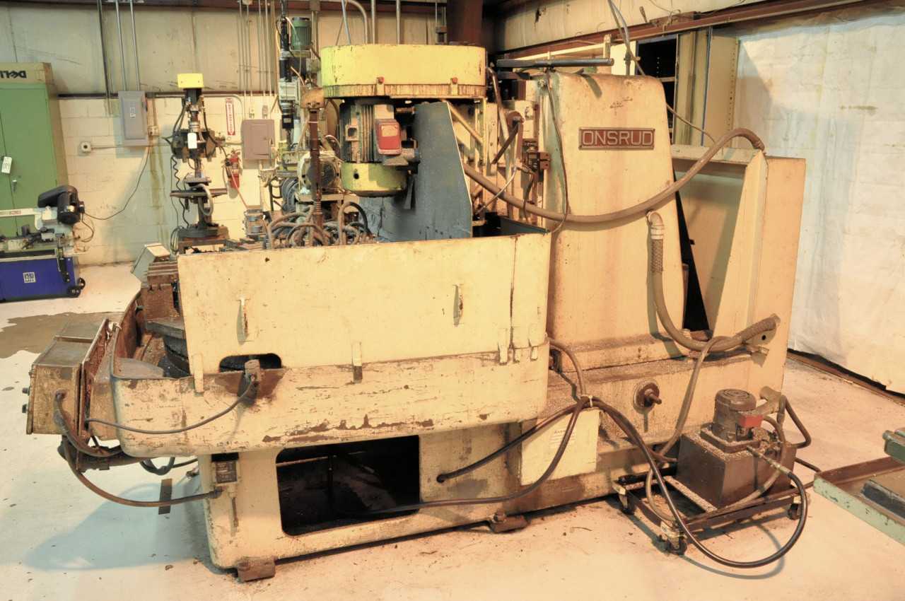 Onsrud Model MM-48, 48" 5-Station Rotary Surface Index Milling - MILLING MACHINES