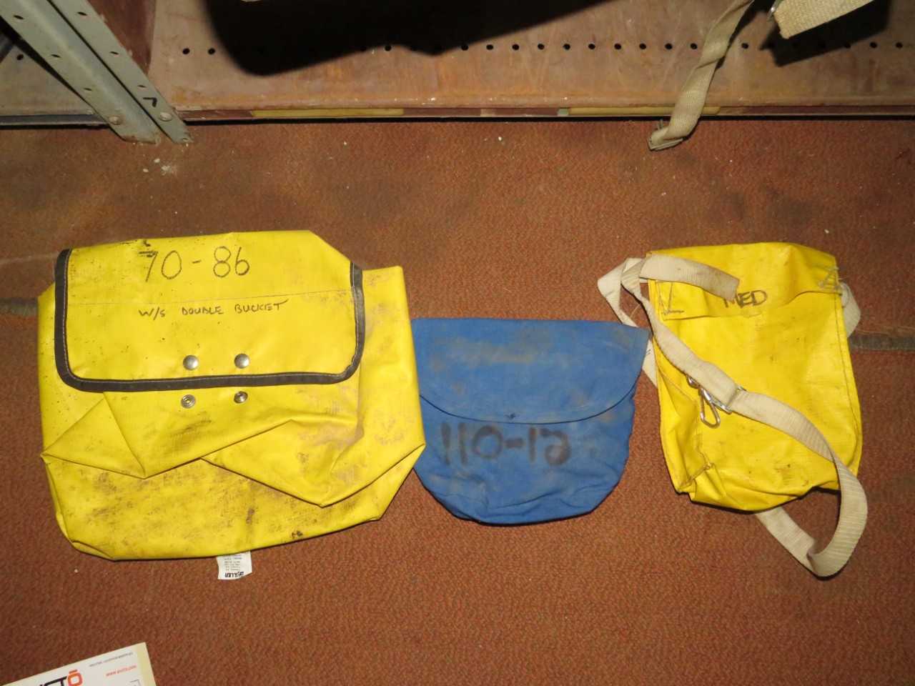 LOT OF ASSORTED POUCHES - SAFETY EQUIPMENT