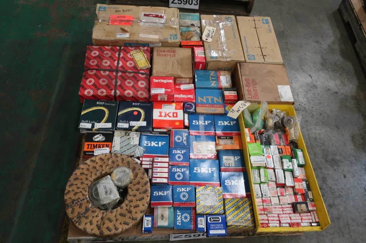 1 PALLET OF ASSORTED BEARINGS - BEARINGS
