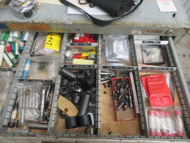 9 Drawer Stanley Vidmar and contents - MISCELLANEOUS