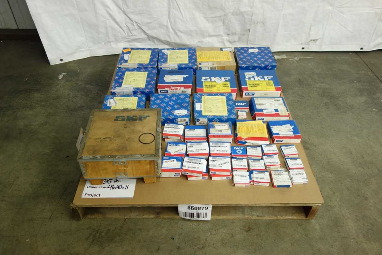 PALLET OF SKF ROLLER BEARINGS - BEARINGS