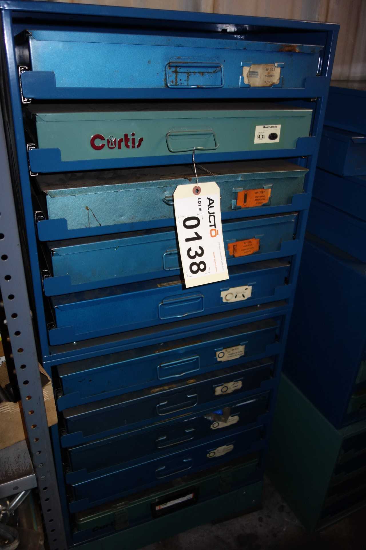 CONTENTS WITH CURTIS TOOLBOX, HARDWARE - INDUSTRIAL PARTS