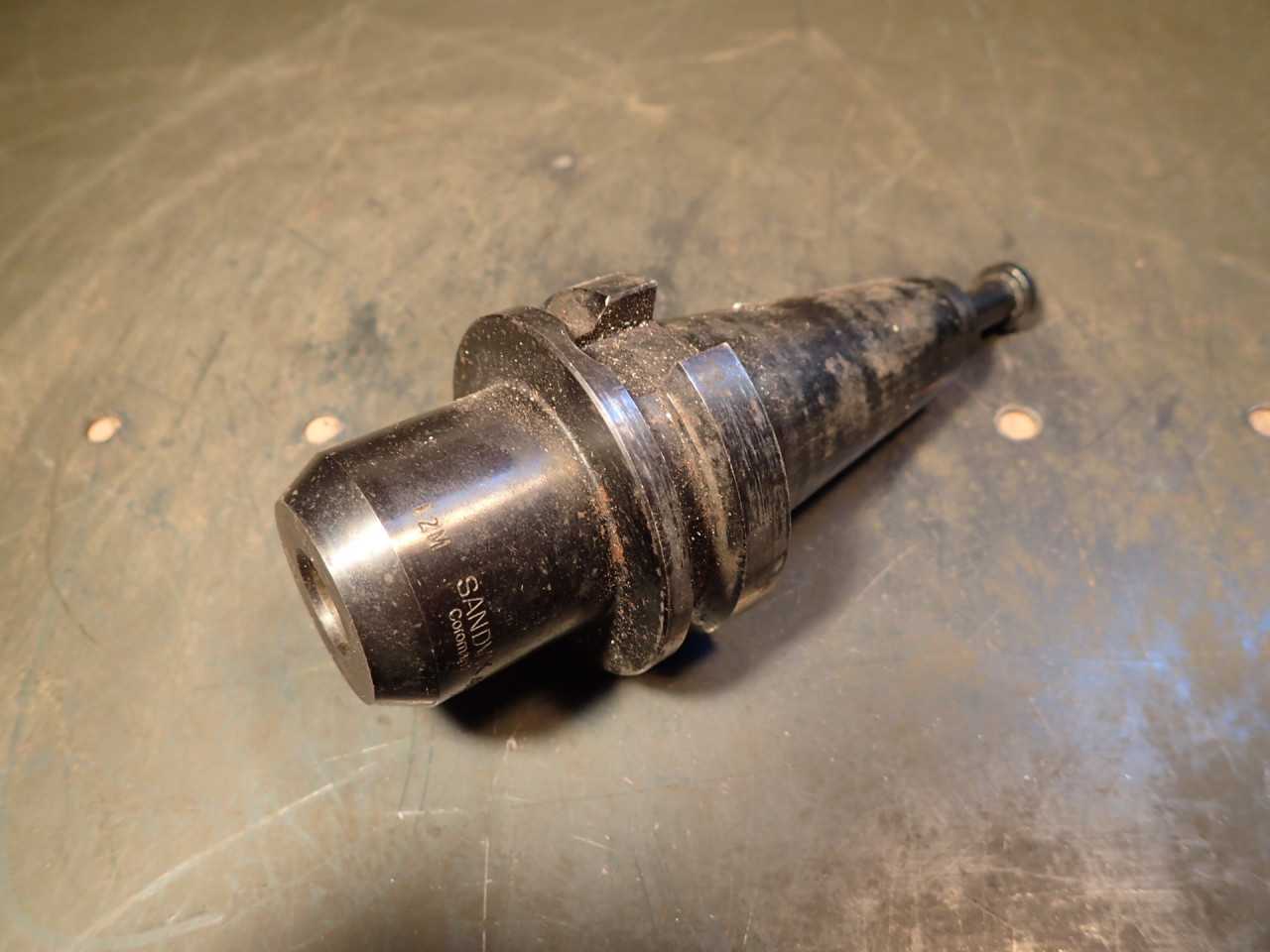 Lyndex 3/8" End Mill Tool Holder: 2-1/2" Projection BT-40 Taper Shank - MACHINING ACCESSORIES & TOOLING