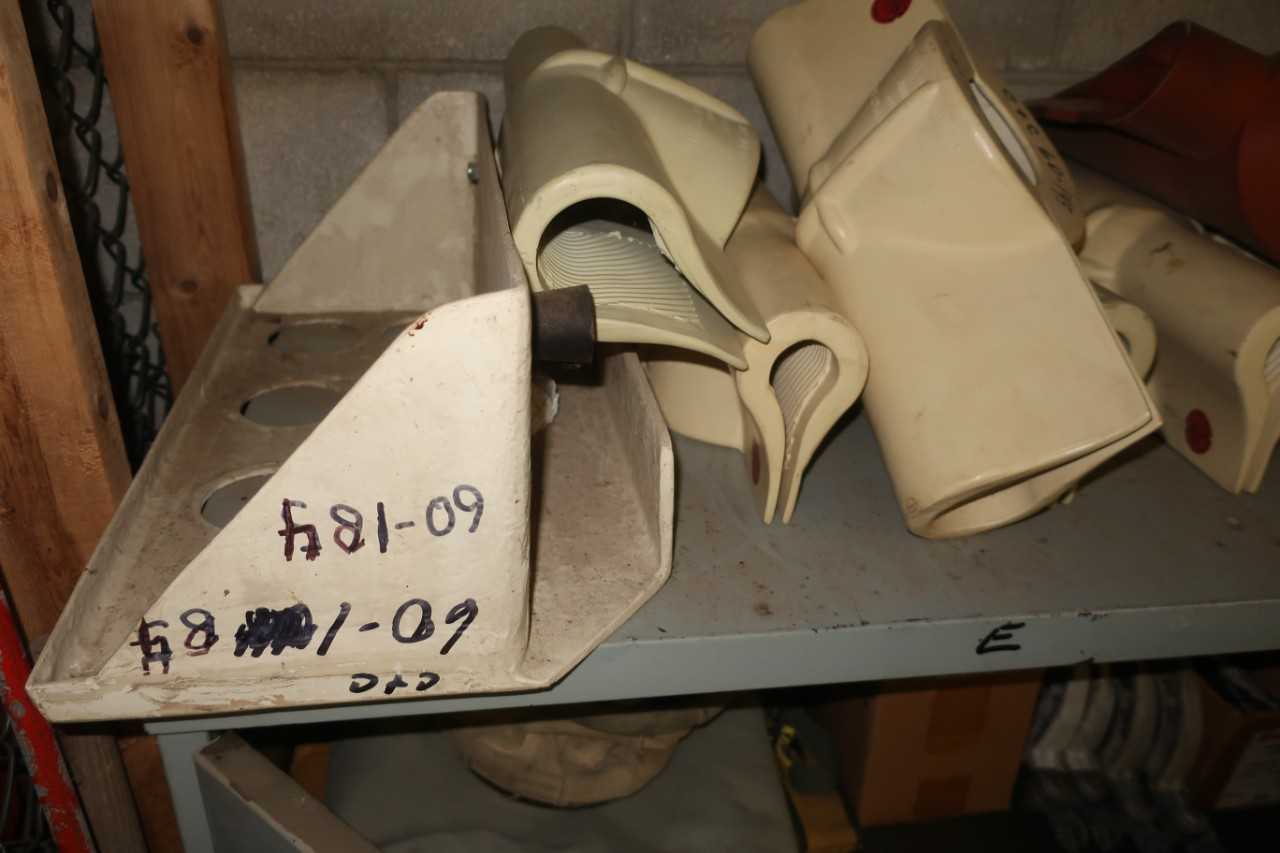LOT OF ASSORTED HIGH VOLTAGE FIBERGLASS COVERS - ELECTRICAL COMPONENTS