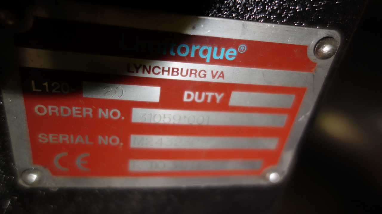 LIMITORQUE L120-20 VALVE OPERATOR 480V 1/2HP - VALVES
