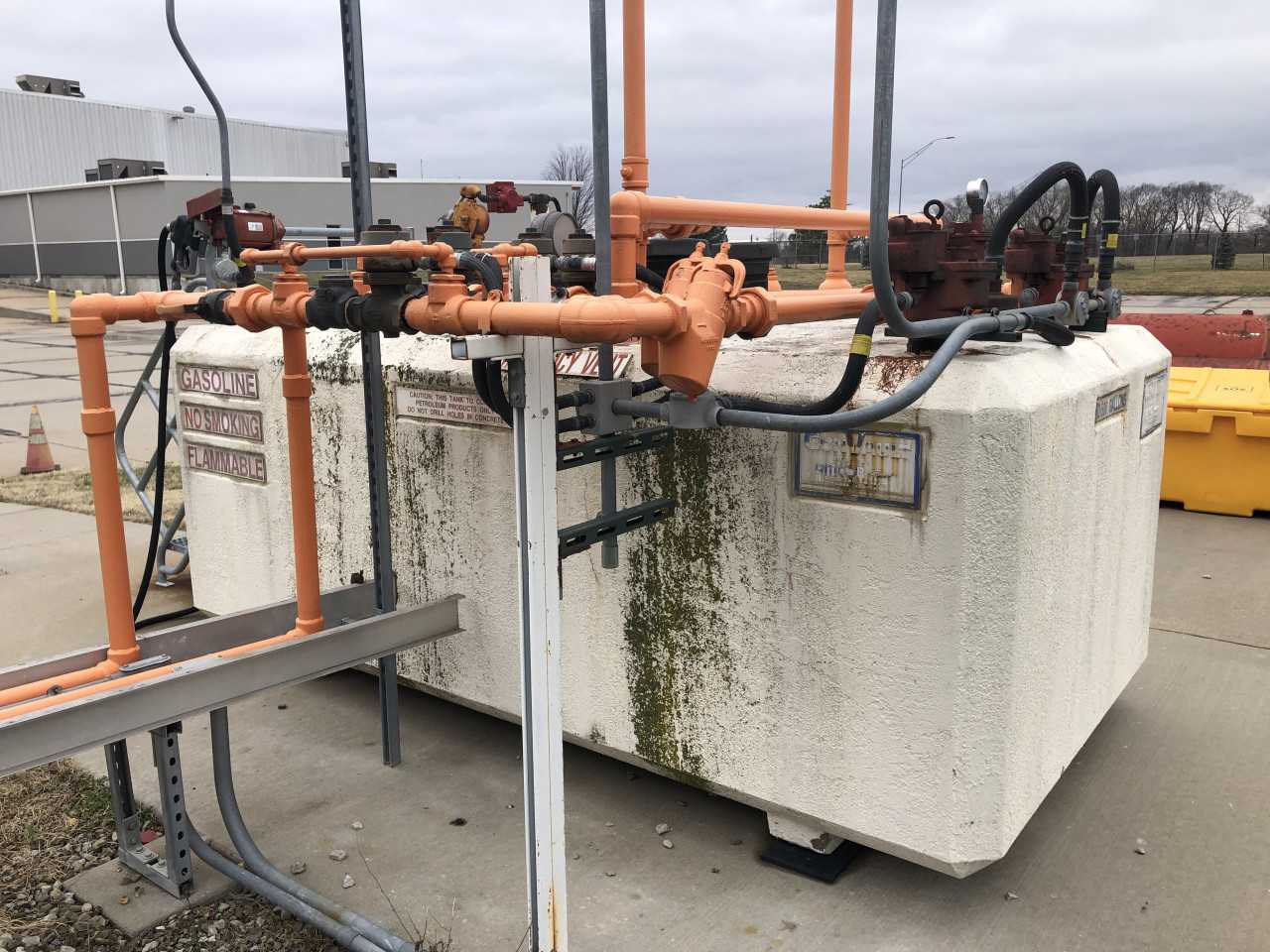 Convault 500 Gallon Gasoline Tank - PROCESS EQUIPMENT