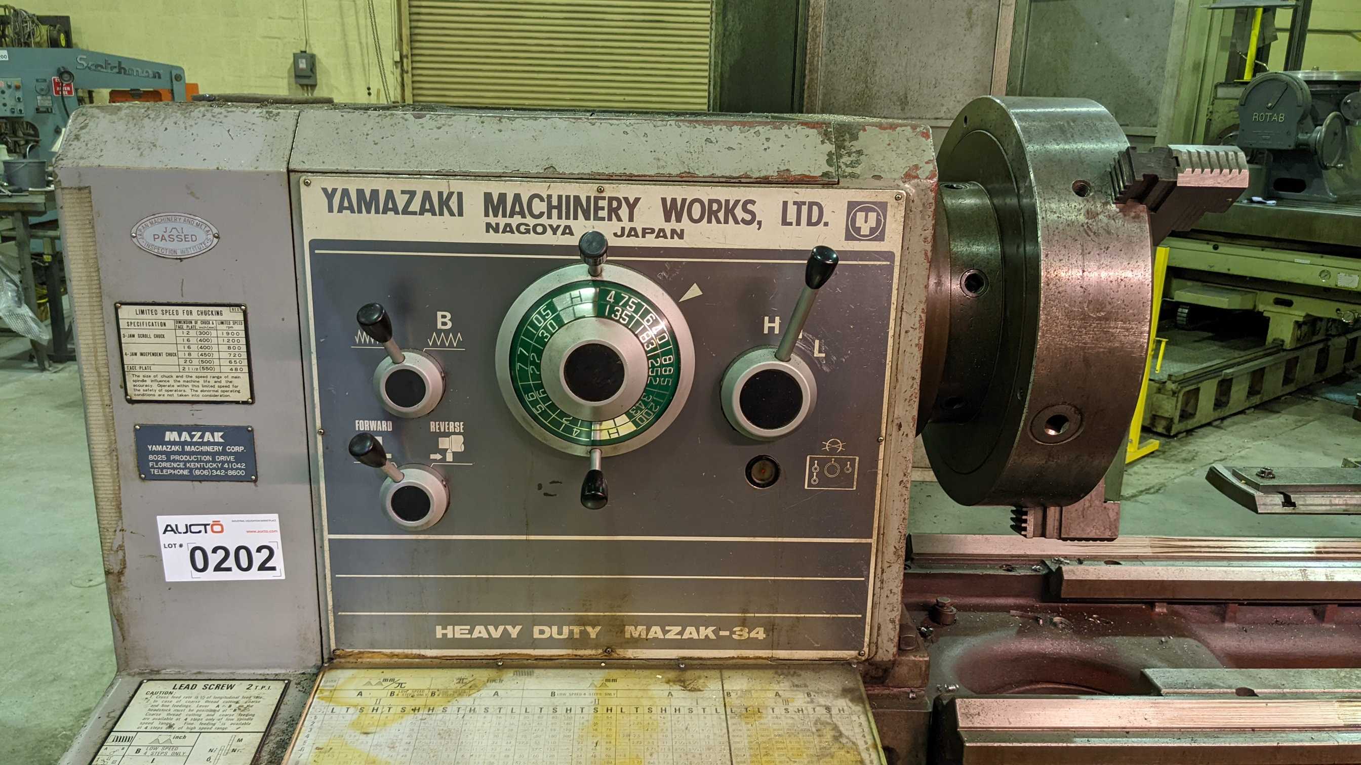 YAMAZAKI METAL LATHE MACHINE - LATHES