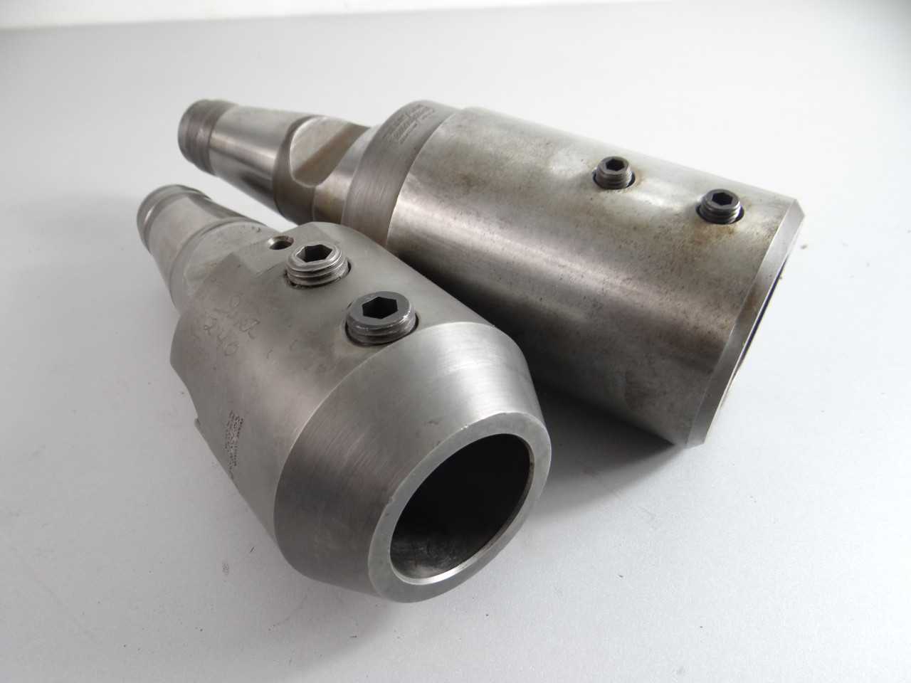 Pair of Devlieg NMTB50 Flash Change End Mill Holders - MACHINING ACCESSORIES & TOOLING