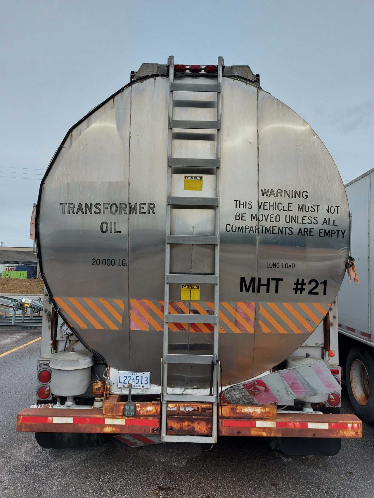 Transformer Oil Storage Trailer - TRAILERS