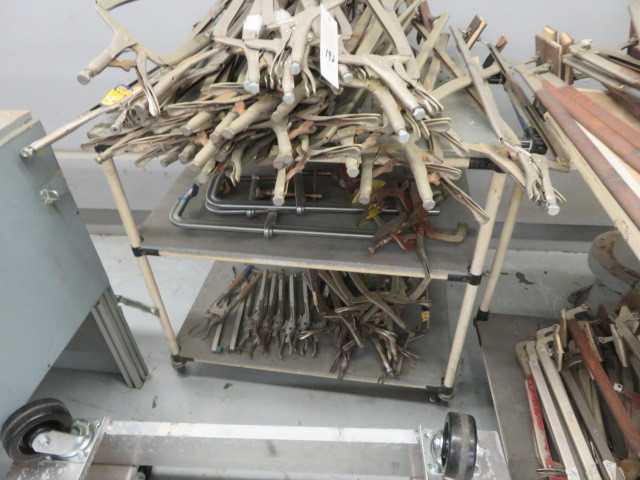 Cart full of Vice Grip Clamps - MISCELLANEOUS