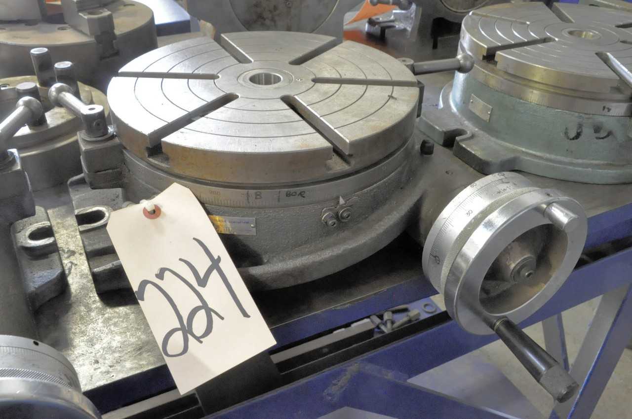 Yuasa 12" Rotary Table, Model 550-112 - MACHINING ACCESSORIES & TOOLING